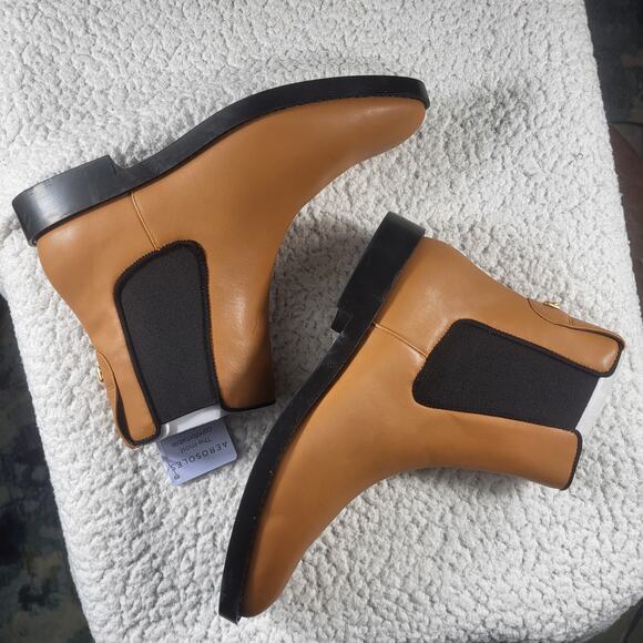 NEW Aerosoles Tropea Chelsea Bootie Tan  size 9 M - Picture 5 of 7